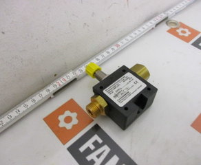 Расходомер
Durchflussmesser
Typbezeichnung: RRI-010PI/AQ072V10KPS
Nennweite: DN 010
Anschlussadapter: Innen-Aussen G 3/8
Werkstoff Anschlussadapter: Messing (blank)
Werkstoff Gehäuse: PPS (Soudronic)
Druckstufe: PN 16
Medientemperatur: 0..+60 °C
Einströmbohrung: 7,2 mm
Sonder-Messbereich: 0,5 - 12 l/min H2O
Dichtungswerkstoff: FKM
Rotor: PVDF, mit 10 Klammern
Klammernwerkstoff: Edelstahl 1.4310
Achse: Zirkonium
Lager: Iglidur X
Ausgangsschaltung: PNP
Ausgang: 11..29 V Rechtecksignal
Versorgungsspannung: 12..30 V DC
El. Anschluss: Sensor für Rundsteckverb. M12x1
Schutzart: IP 65
Spezifikation: Soudronic (gelbes Label)
Warennummmer: 90261021 Honsberg (member of GHM Group)